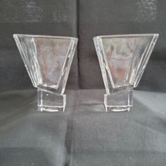 Joyjolt Carre Cocktail Glasses Set of 2 - Picture 4 of 6